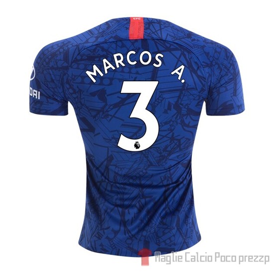 Maglia Chelsea Giocatore Marcos A. Home 2019/2020 - Clicca l'immagine per chiudere